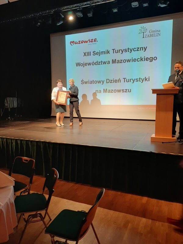 Dyplom dla Danuty Jabłonka-Grabowskiej