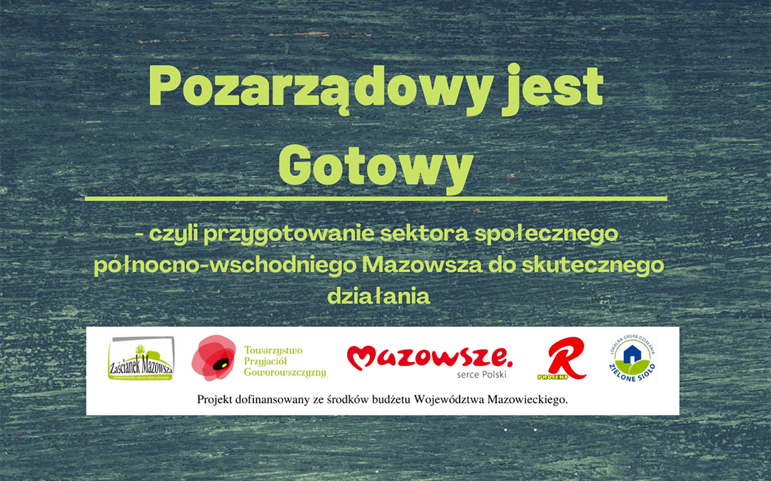 Pozarządowy jest Gotowy! Projekt dla sektora społecznego.