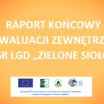 Ewaluacja zewnętrzna realizacji Strategii Rozwoju Lokalnego Kierowanego przez Społeczność (LSR) na lata 2014 – 2020