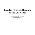 Złożyliśmy nową Strategię LGD „Zielone Sioło” do Urzędu Marszałkowskiego