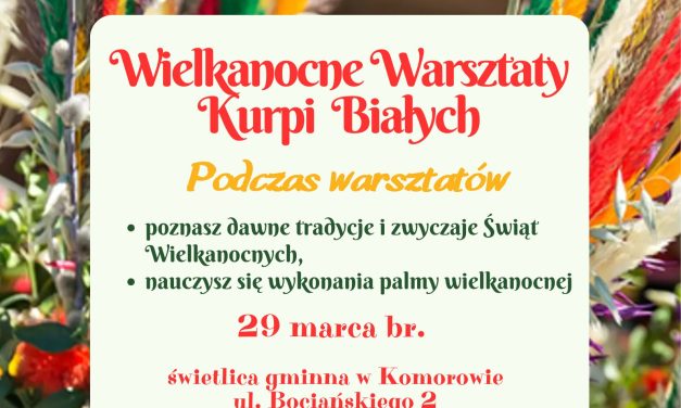 Zapraszamy na warsztaty