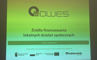 Spotkanie animacyjne pn. „Finansowanie lokalnych działań społecznych”