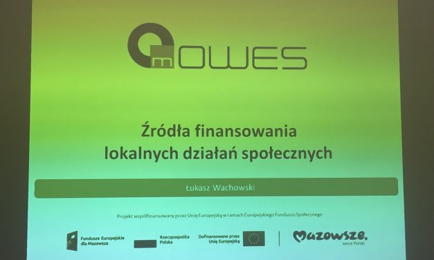 Spotkanie animacyjne pn. „Finansowanie lokalnych działań społecznych”