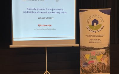 Szkolenie pn. „Prawne aspekty działalności pozarządowej”