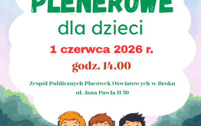 Uwaga najmłodsi mieszkańcy obszaru LGD „ZIELONE SIOŁO”!