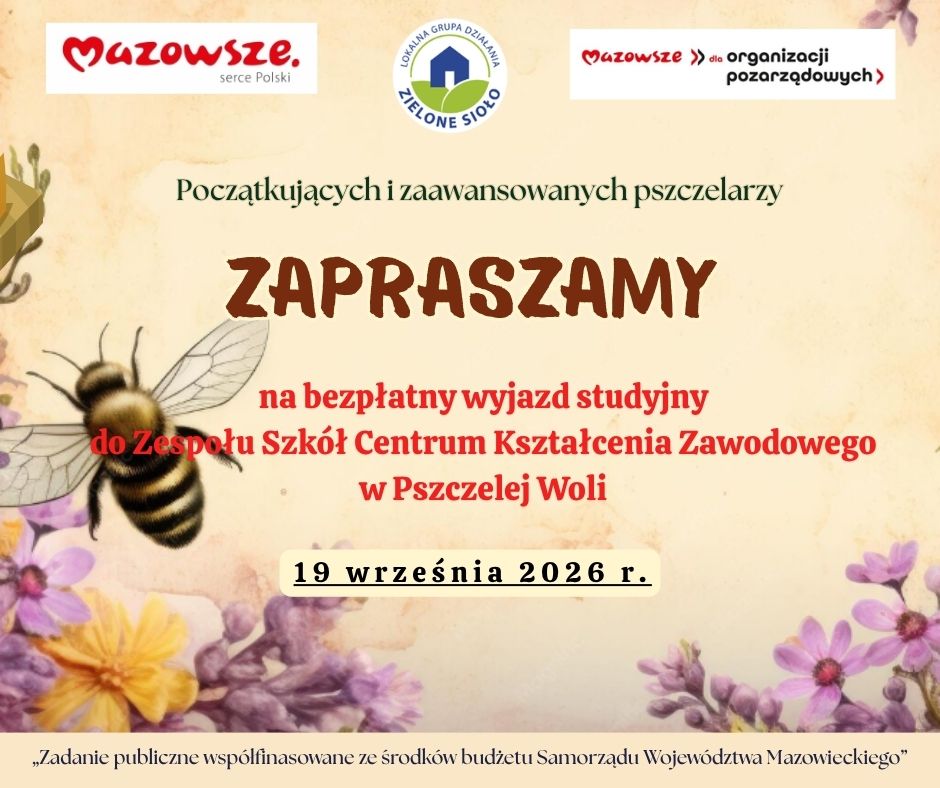 plakat pszczoły 0826